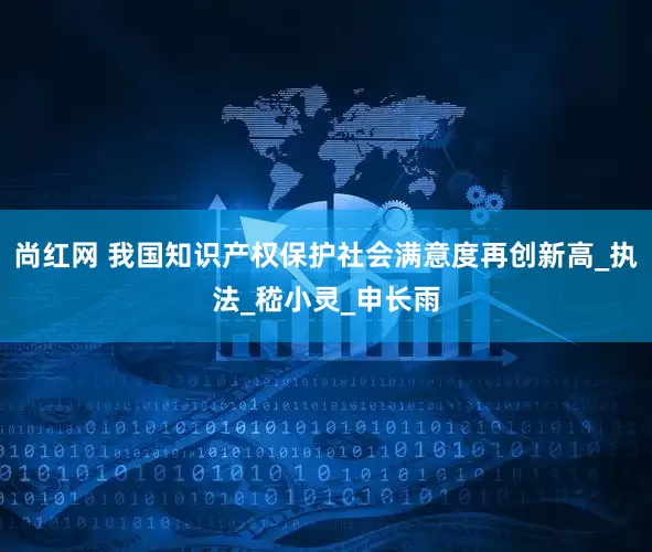 尚红网 我国知识产权保护社会满意度再创新高_执法_嵇小灵_申长雨