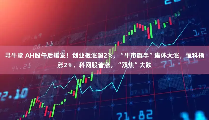 寻牛堂 AH股午后爆发！创业板涨超2%，“牛市旗手”集体大涨，恒科指涨2%，科网股普涨，“双焦”大跌